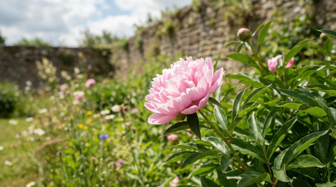 La peonia: un bel fiore dalle proprietà calmanti